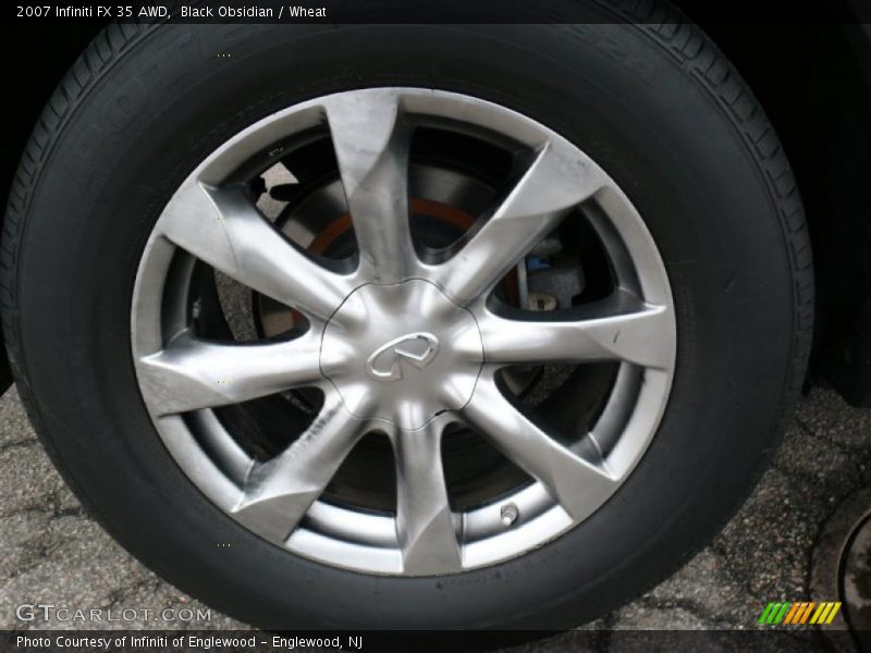 Black Obsidian / Wheat 2007 Infiniti FX 35 AWD