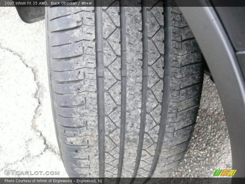 Black Obsidian / Wheat 2007 Infiniti FX 35 AWD