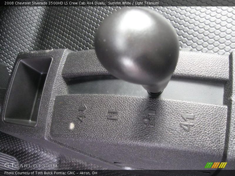 Summit White / Light Titanium 2008 Chevrolet Silverado 3500HD LS Crew Cab 4x4 Dually
