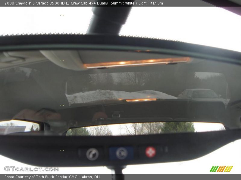 Summit White / Light Titanium 2008 Chevrolet Silverado 3500HD LS Crew Cab 4x4 Dually