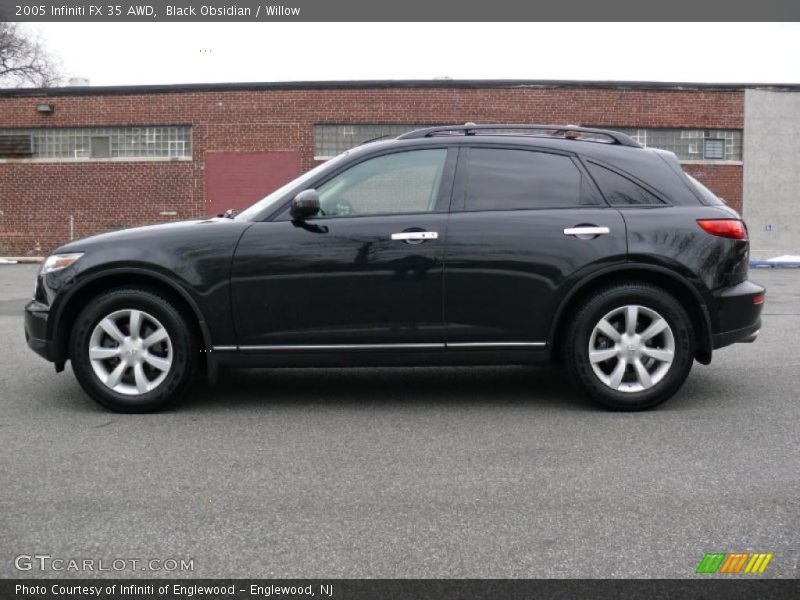 Black Obsidian / Willow 2005 Infiniti FX 35 AWD