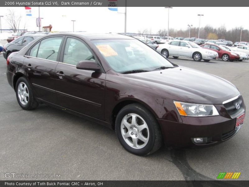 Dark Cinnamon / Gray 2006 Hyundai Sonata GLS V6