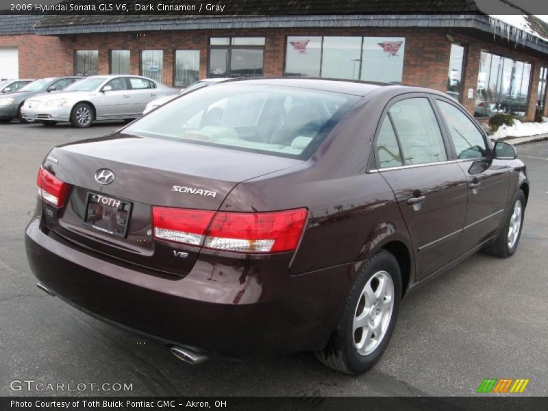 Dark Cinnamon / Gray 2006 Hyundai Sonata GLS V6