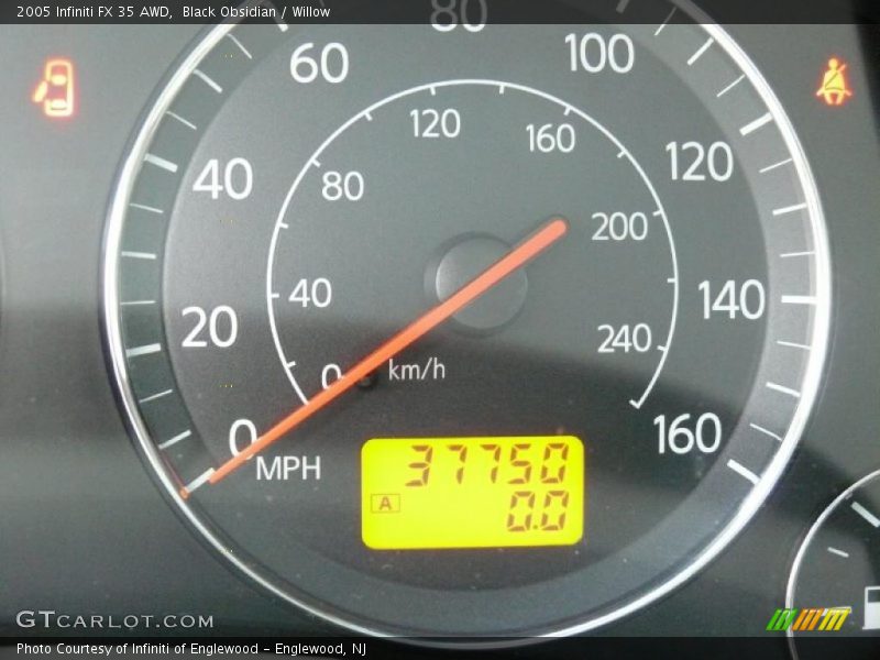 Black Obsidian / Willow 2005 Infiniti FX 35 AWD