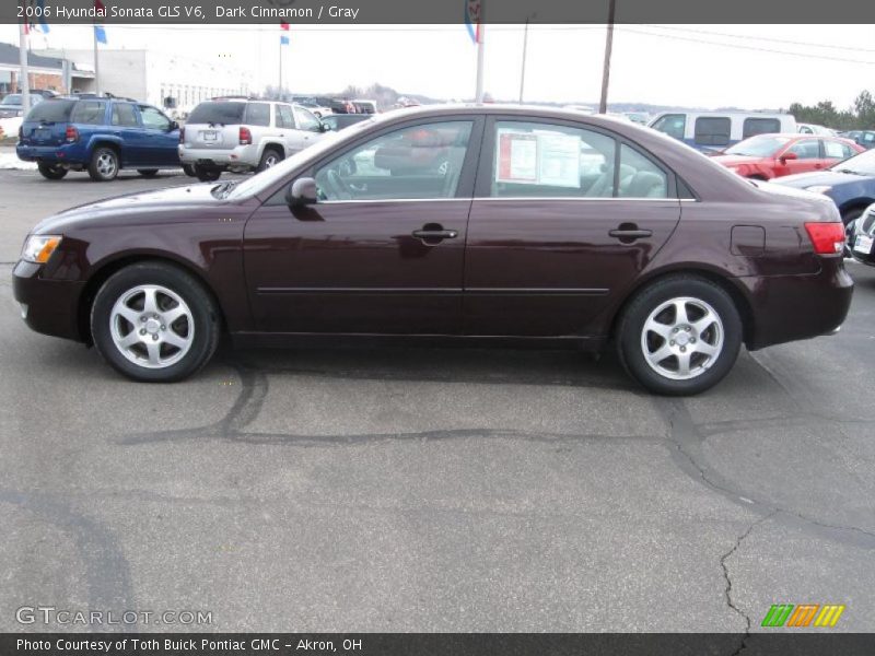 Dark Cinnamon / Gray 2006 Hyundai Sonata GLS V6
