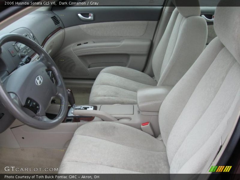 Dark Cinnamon / Gray 2006 Hyundai Sonata GLS V6