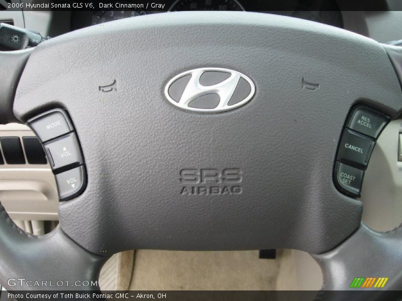 Dark Cinnamon / Gray 2006 Hyundai Sonata GLS V6