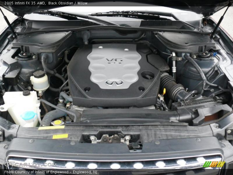 Black Obsidian / Willow 2005 Infiniti FX 35 AWD