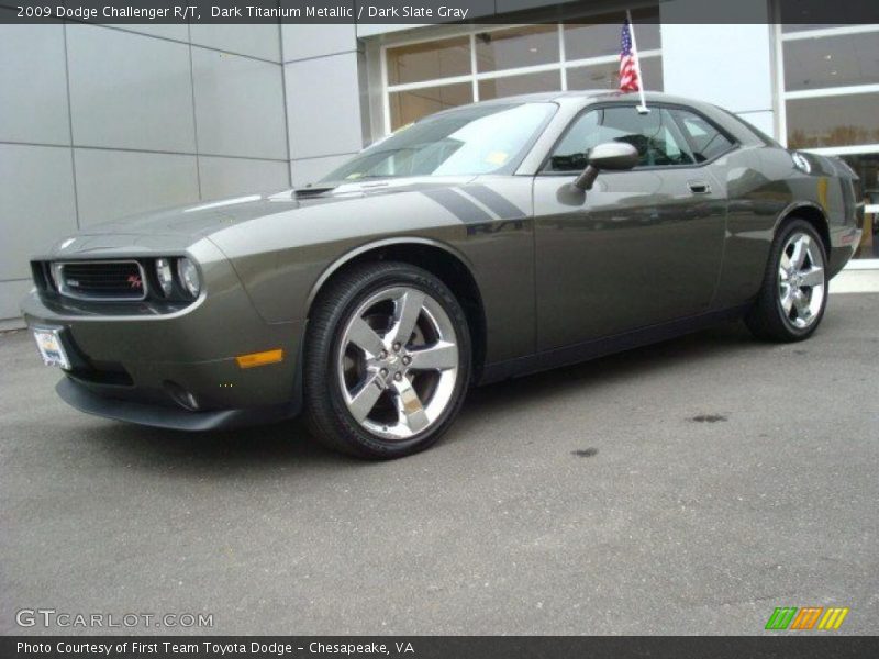 Dark Titanium Metallic / Dark Slate Gray 2009 Dodge Challenger R/T