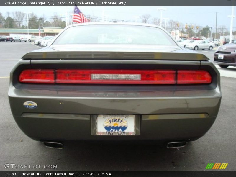 Dark Titanium Metallic / Dark Slate Gray 2009 Dodge Challenger R/T