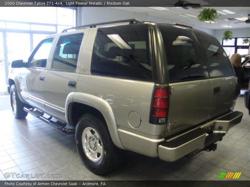 Light Pewter Metallic / Medium Oak 2000 Chevrolet Tahoe Z71 4x4