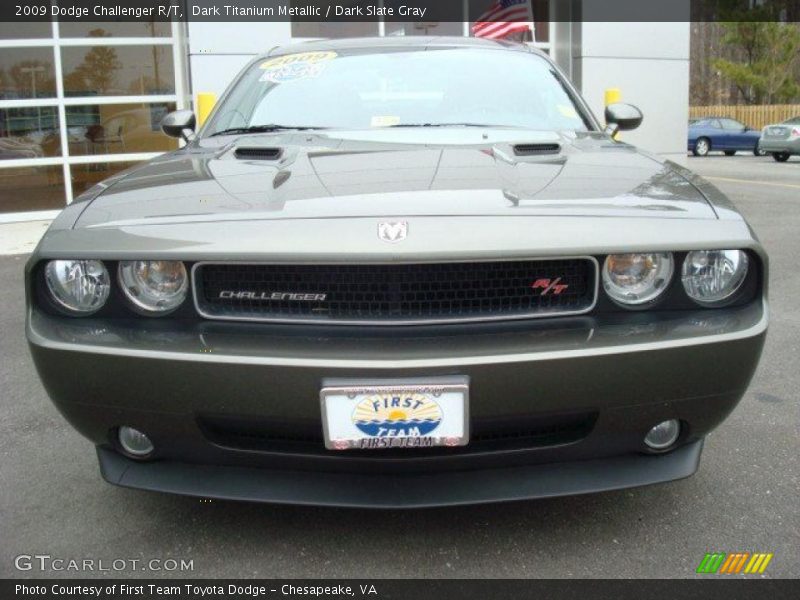 Dark Titanium Metallic / Dark Slate Gray 2009 Dodge Challenger R/T