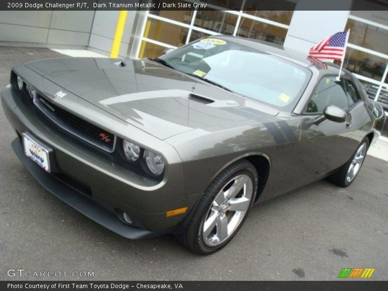 Dark Titanium Metallic / Dark Slate Gray 2009 Dodge Challenger R/T