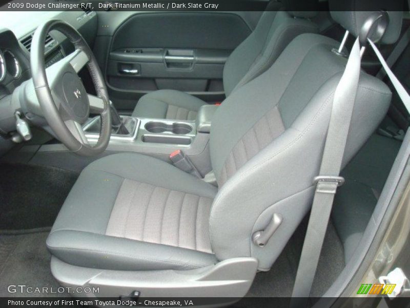 Dark Titanium Metallic / Dark Slate Gray 2009 Dodge Challenger R/T