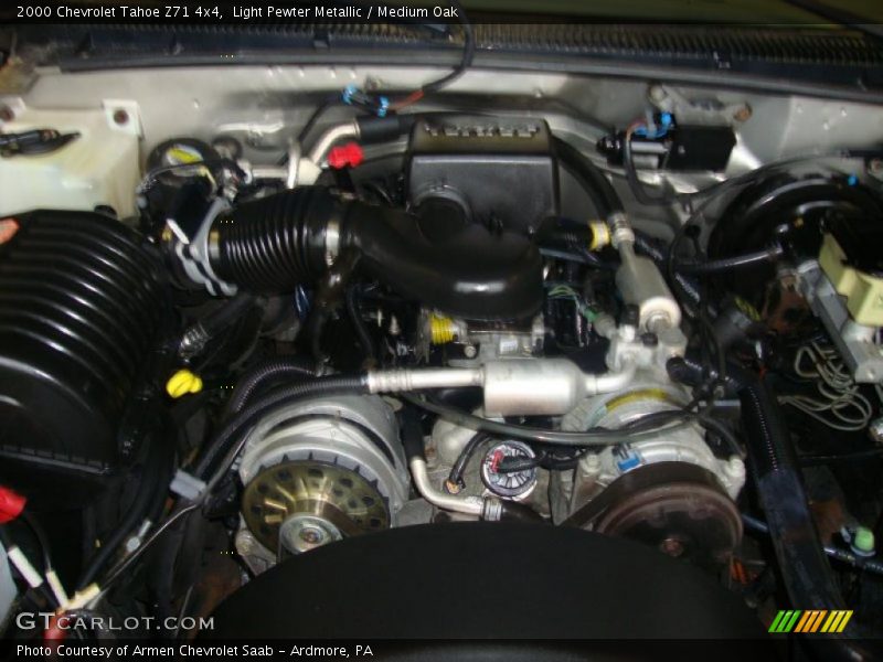 Light Pewter Metallic / Medium Oak 2000 Chevrolet Tahoe Z71 4x4