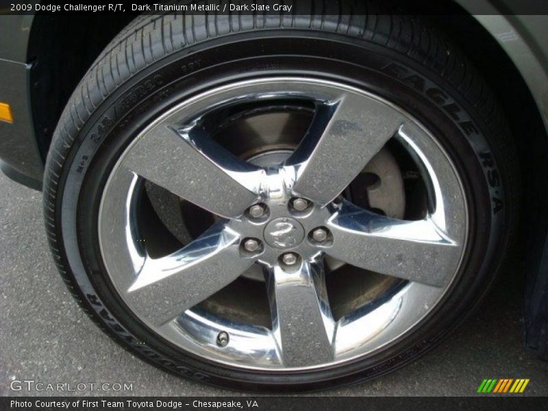 Dark Titanium Metallic / Dark Slate Gray 2009 Dodge Challenger R/T