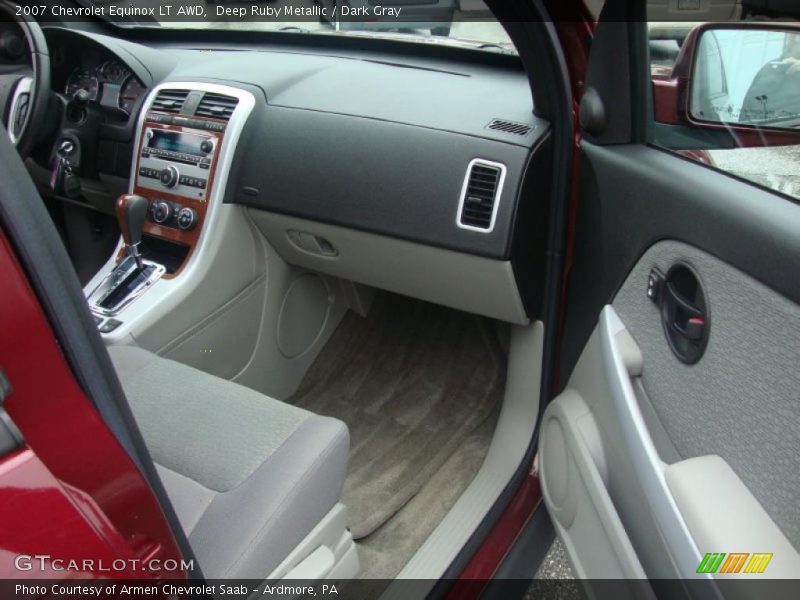 Deep Ruby Metallic / Dark Gray 2007 Chevrolet Equinox LT AWD