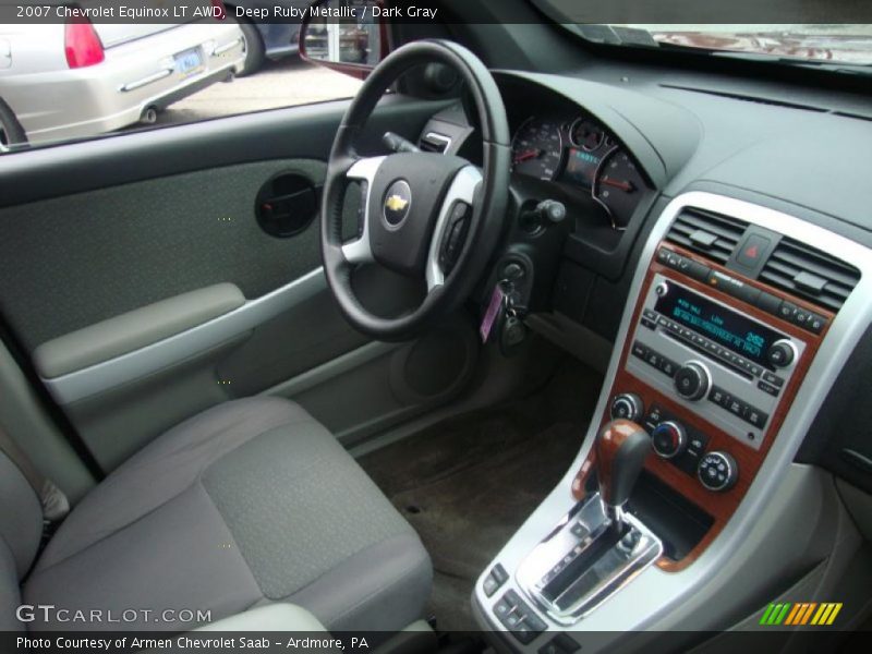 Deep Ruby Metallic / Dark Gray 2007 Chevrolet Equinox LT AWD