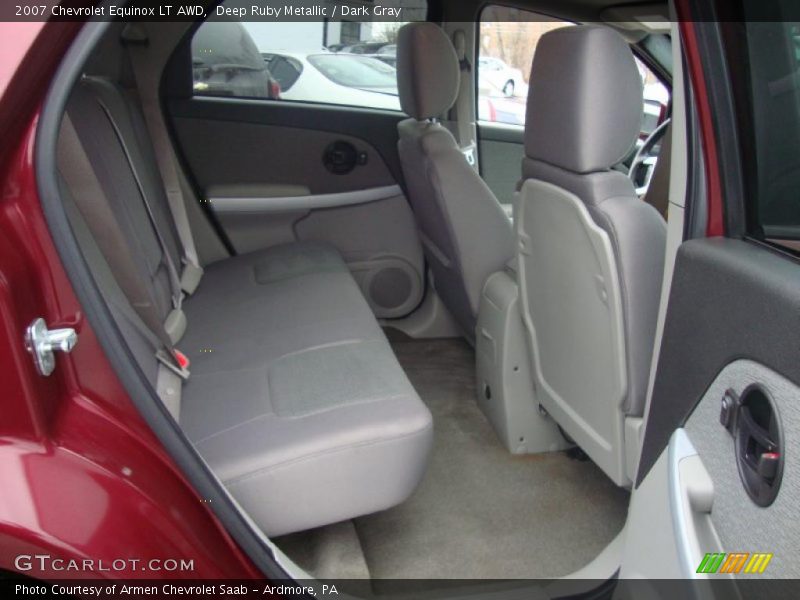 Deep Ruby Metallic / Dark Gray 2007 Chevrolet Equinox LT AWD