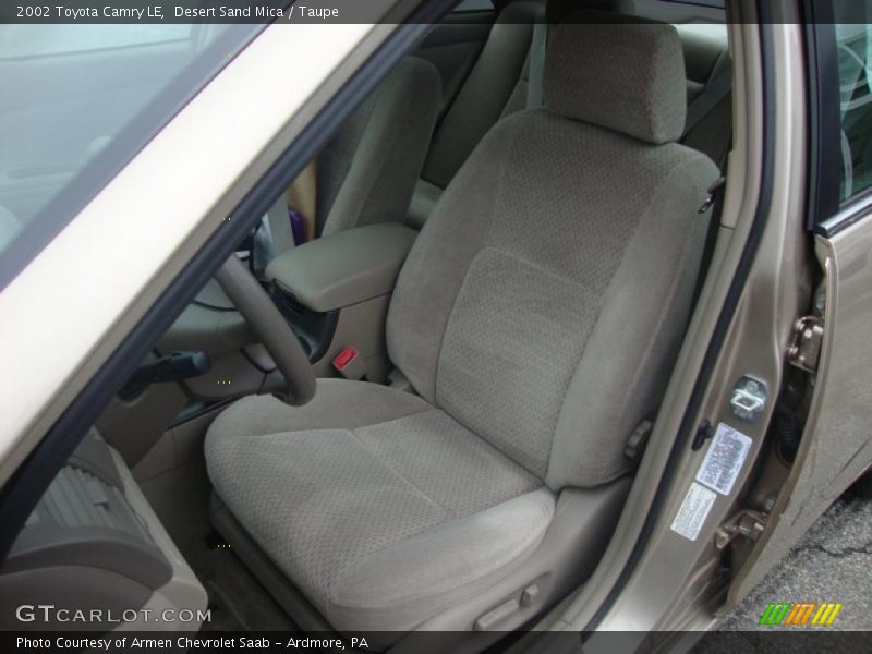 Desert Sand Mica / Taupe 2002 Toyota Camry LE