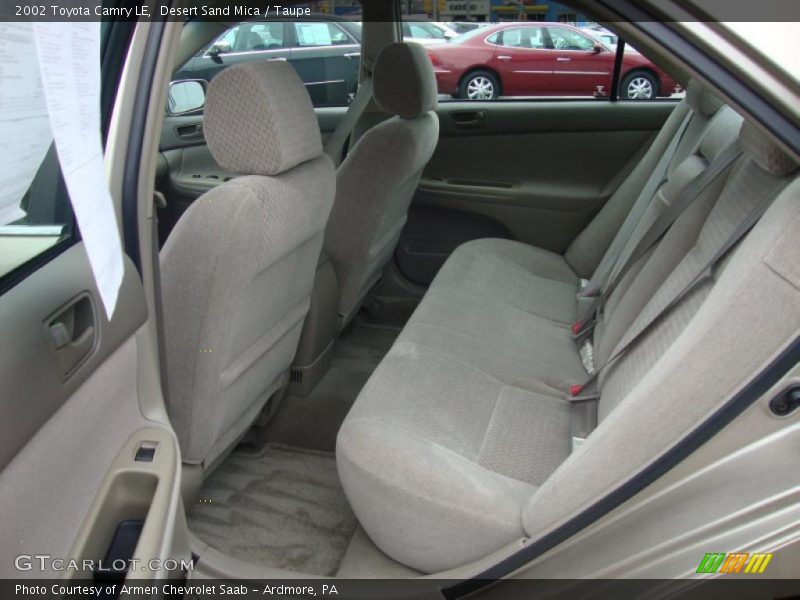 Desert Sand Mica / Taupe 2002 Toyota Camry LE