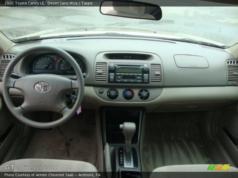 Desert Sand Mica / Taupe 2002 Toyota Camry LE