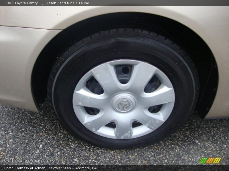 Desert Sand Mica / Taupe 2002 Toyota Camry LE