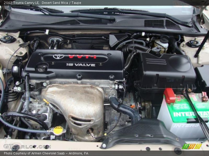 Desert Sand Mica / Taupe 2002 Toyota Camry LE