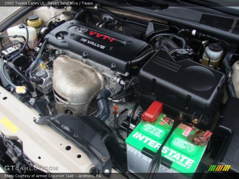 Desert Sand Mica / Taupe 2002 Toyota Camry LE