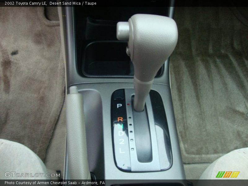 Desert Sand Mica / Taupe 2002 Toyota Camry LE