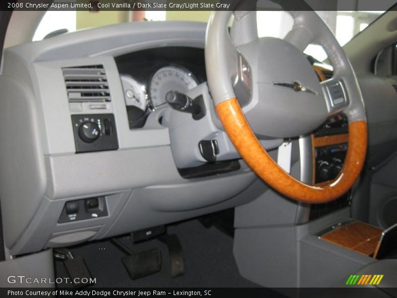 Cool Vanilla / Dark Slate Gray/Light Slate Gray 2008 Chrysler Aspen Limited