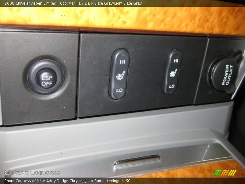 Cool Vanilla / Dark Slate Gray/Light Slate Gray 2008 Chrysler Aspen Limited