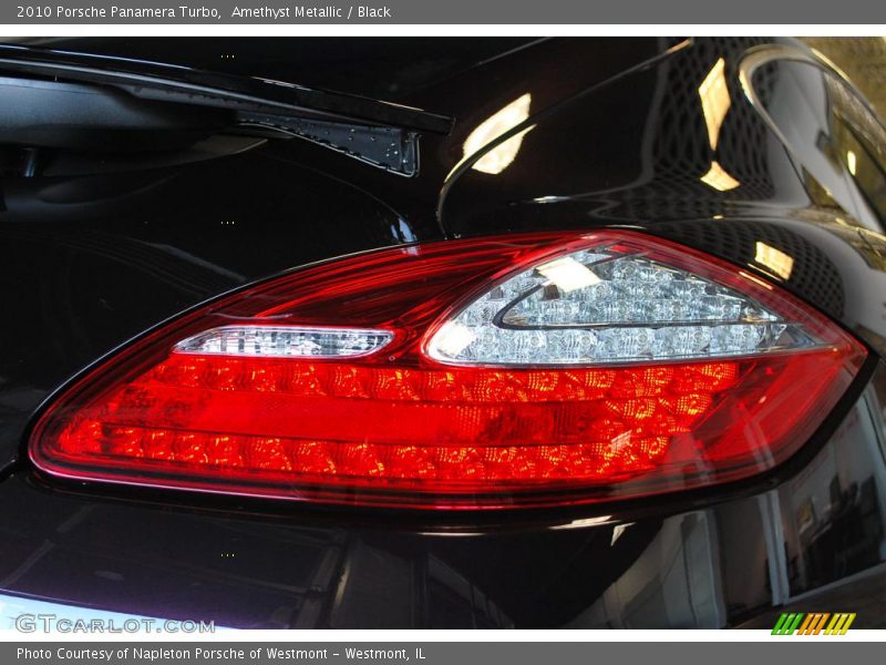 Amethyst Metallic / Black 2010 Porsche Panamera Turbo