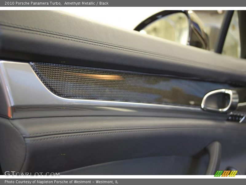 Amethyst Metallic / Black 2010 Porsche Panamera Turbo