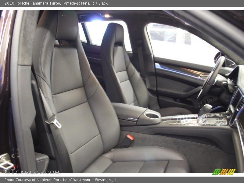 Amethyst Metallic / Black 2010 Porsche Panamera Turbo