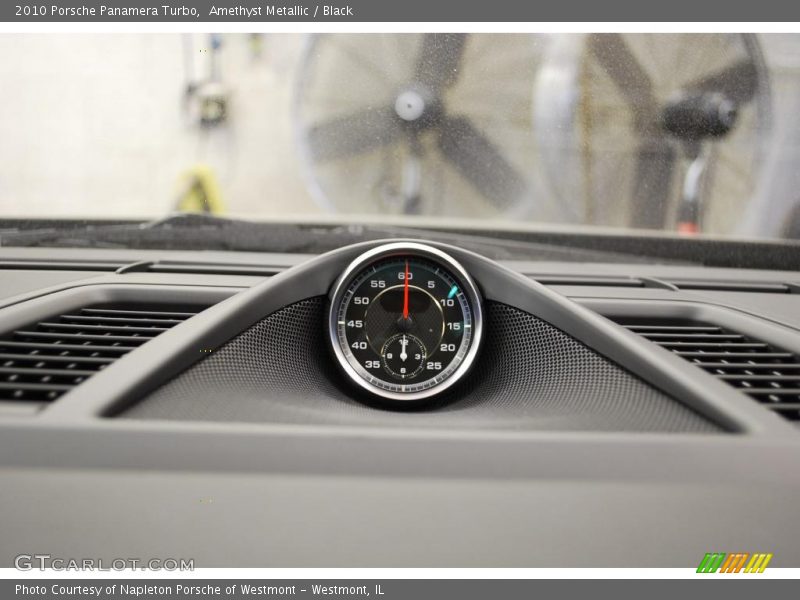 Amethyst Metallic / Black 2010 Porsche Panamera Turbo