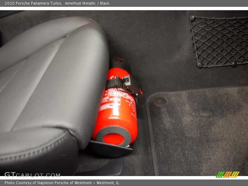 Amethyst Metallic / Black 2010 Porsche Panamera Turbo