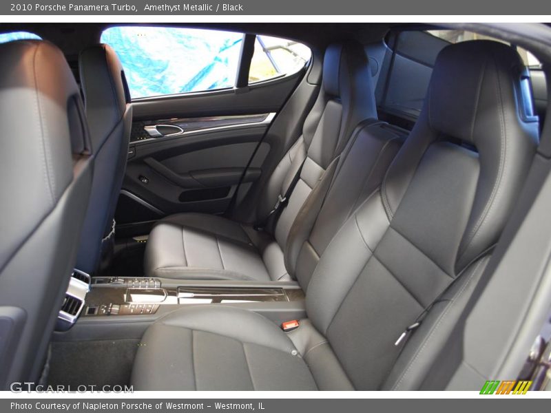 Amethyst Metallic / Black 2010 Porsche Panamera Turbo