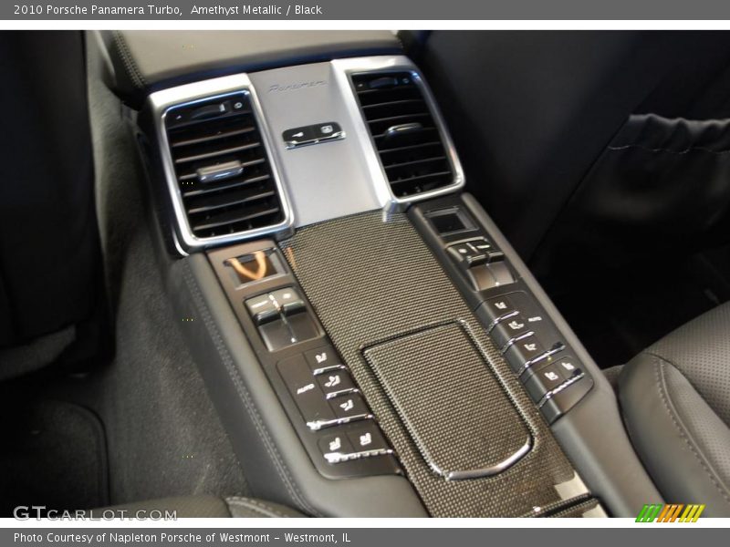 Amethyst Metallic / Black 2010 Porsche Panamera Turbo