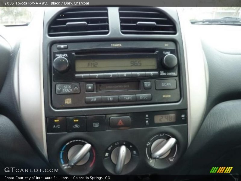 Black / Dark Charcoal 2005 Toyota RAV4 4WD
