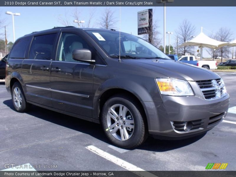 Dark Titanium Metallic / Dark Slate Gray/Light Shale 2010 Dodge Grand Caravan SXT
