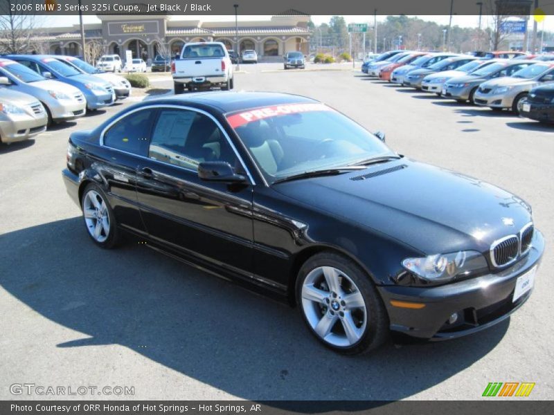 Jet Black / Black 2006 BMW 3 Series 325i Coupe