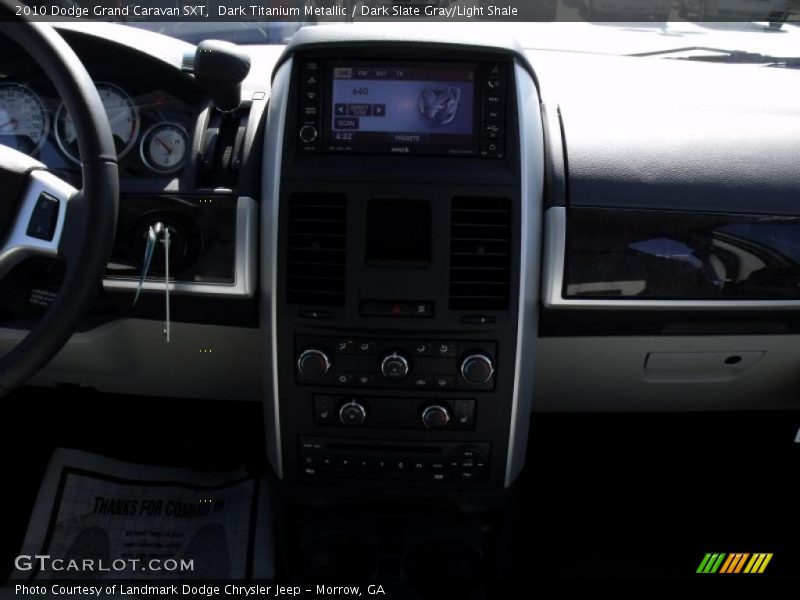 Dark Titanium Metallic / Dark Slate Gray/Light Shale 2010 Dodge Grand Caravan SXT