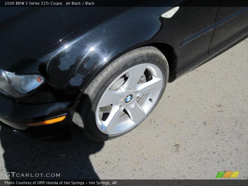 Jet Black / Black 2006 BMW 3 Series 325i Coupe