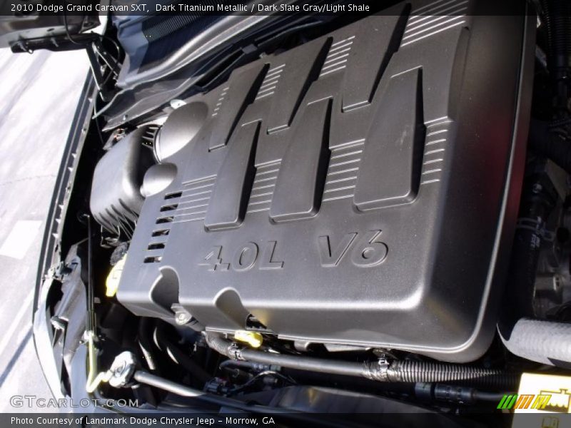 Dark Titanium Metallic / Dark Slate Gray/Light Shale 2010 Dodge Grand Caravan SXT