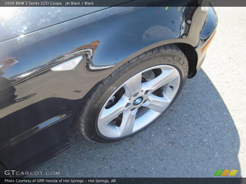 Jet Black / Black 2006 BMW 3 Series 325i Coupe