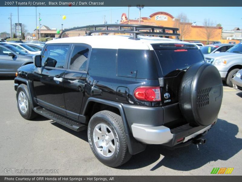 Black Diamond / Dark Charcoal 2007 Toyota FJ Cruiser