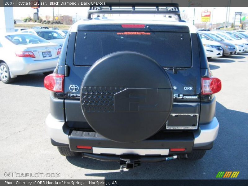 Black Diamond / Dark Charcoal 2007 Toyota FJ Cruiser