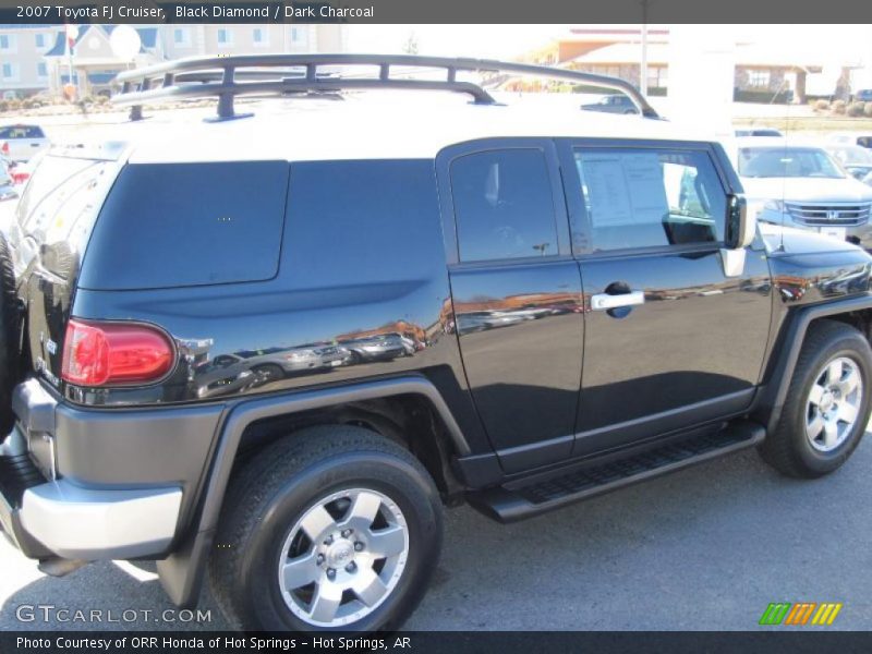 Black Diamond / Dark Charcoal 2007 Toyota FJ Cruiser