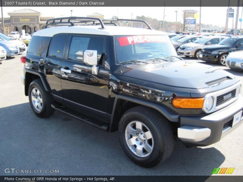 Black Diamond / Dark Charcoal 2007 Toyota FJ Cruiser